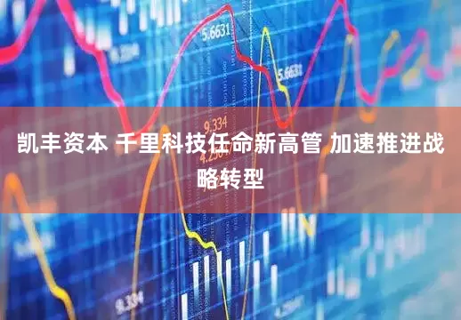 凯丰资本 千里科技任命新高管 加速推进战略转型